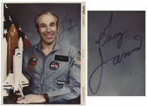 Challenger Astronaut Greg Jarvis Signed 8 x 10 Photo -- With Steve Zarelli COA